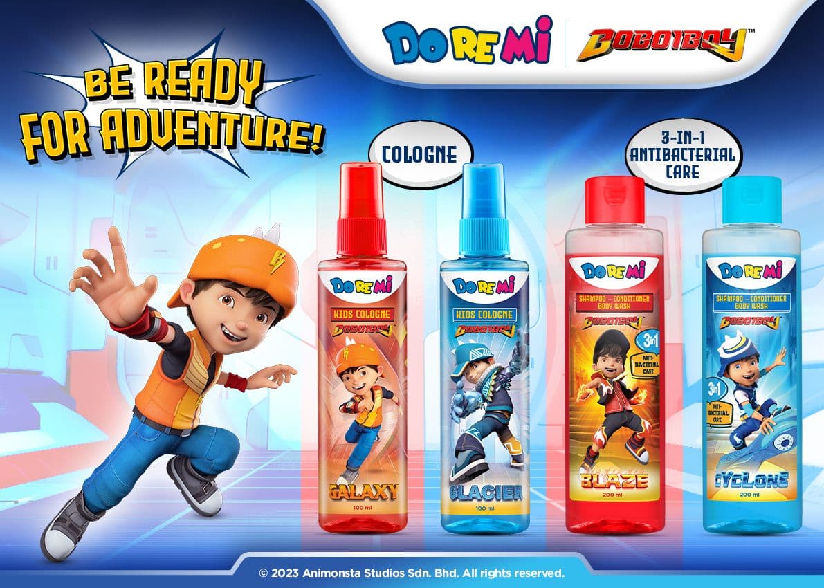 Baru!! DOREMI | BoBoiBoy Bikin Si Kecil Siap Jadi Hero!